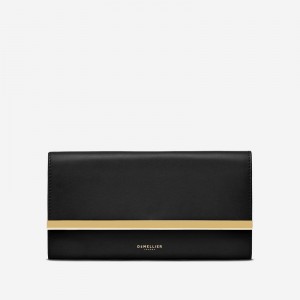 Demellier The Marais Wallets Black | USA 128367-XZU