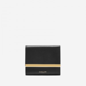 Demellier The Mini Marais Wallets Black | USA 472081-ANZ