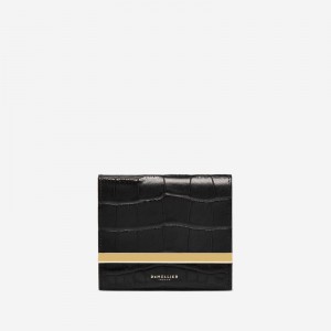 Demellier The Mini Marais Wallets Black | USA 561789-YDZ