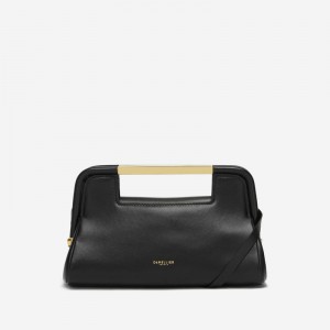 Demellier The Mini Seville Crossbody Bags Black | USA 718496-XSQ