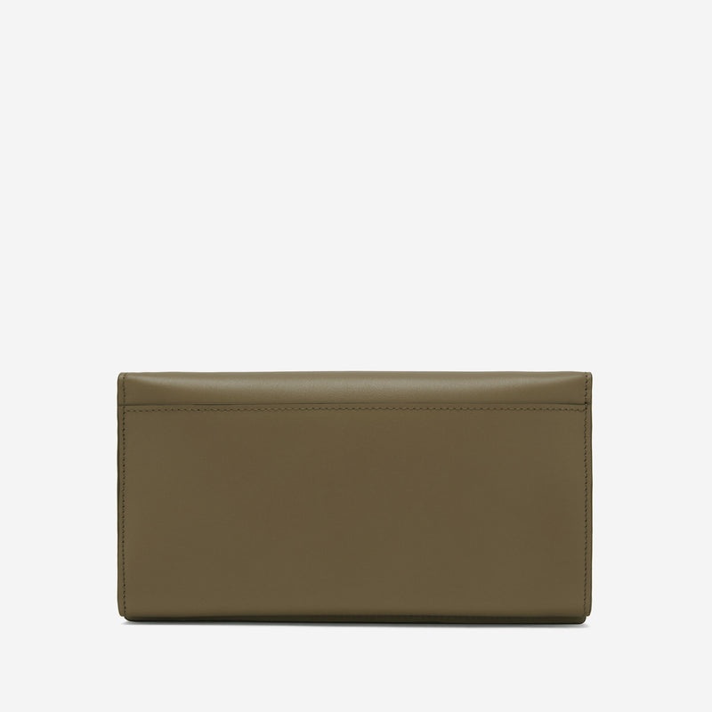 Demellier The Andros Wallets Olive | USA 917520-ULW