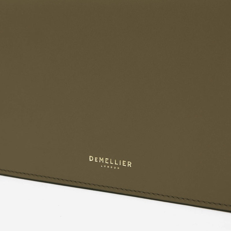 Demellier The Andros Wallets Olive | USA 917520-ULW