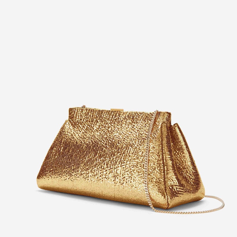 Demellier The Cannes Shoulder Bags Gold | USA 479621-OHM