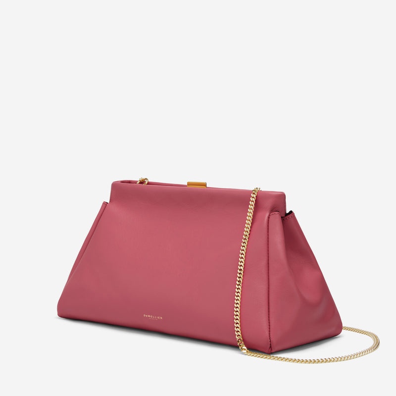 Demellier The Cannes Shoulder Bags Rose | USA 517329-RXQ