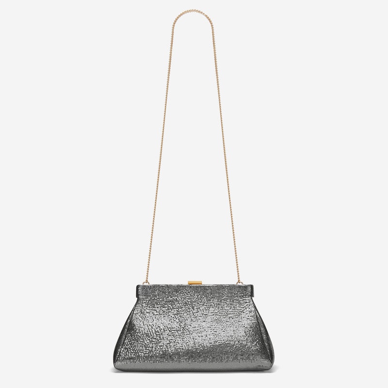 Demellier The Cannes Shoulder Bags Silver | USA 803291-RNX