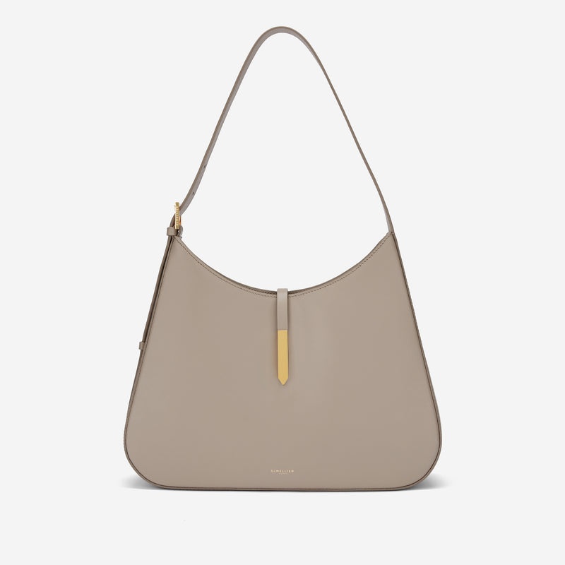 Demellier The Large Tokyo Shoulder Bags Beige | USA 613092-CXR