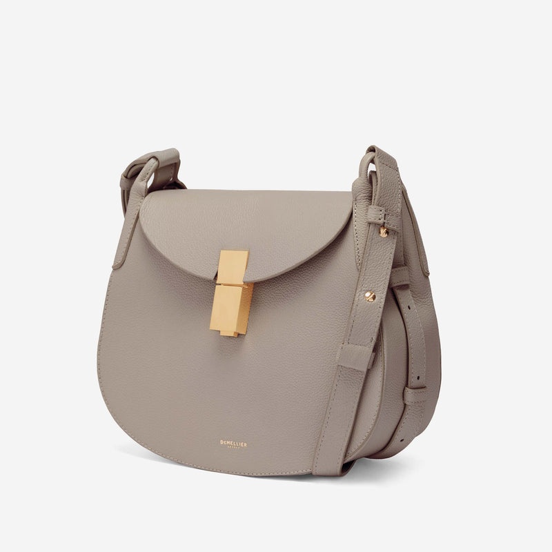 Demellier The Lausanne Crossbody Bags Beige | USA 742839-OAL