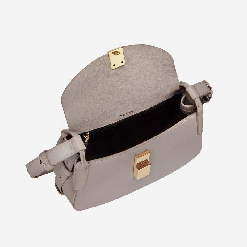 Demellier The Lausanne Crossbody Bags Beige | USA 742839-OAL