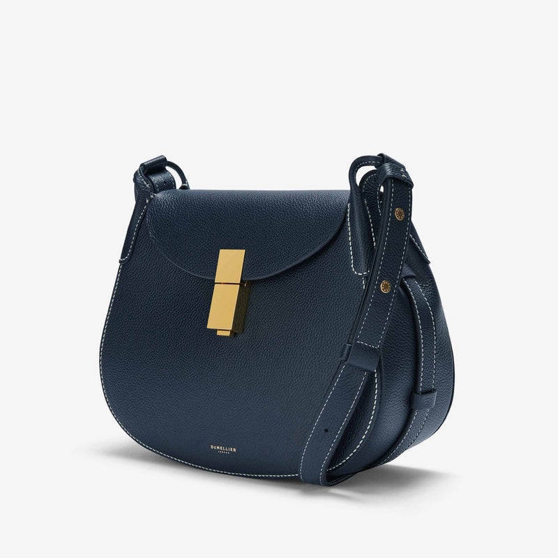 Demellier The Lausanne Crossbody Bags Navy | USA 981502-WRL