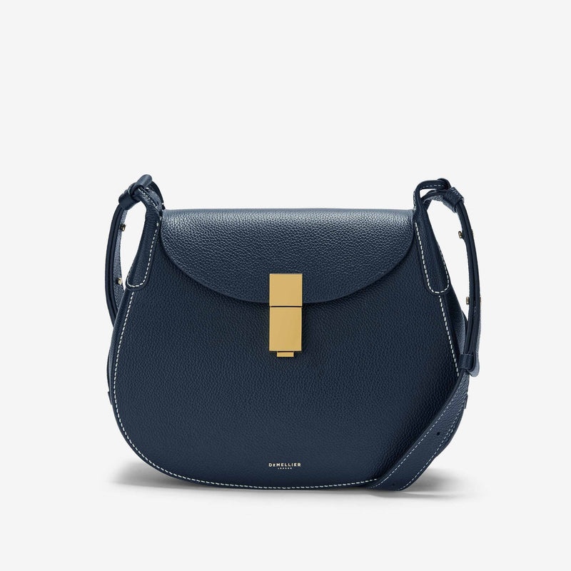 Demellier The Lausanne Crossbody Bags Navy | USA 981502-WRL