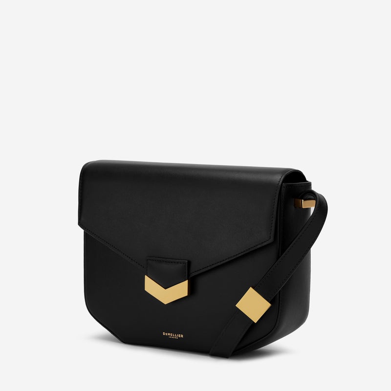 Demellier The London Crossbody Bags Black | USA 976850-LXK