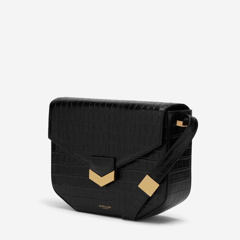 Demellier The London Crossbody Bags Black | USA 028456-OTQ