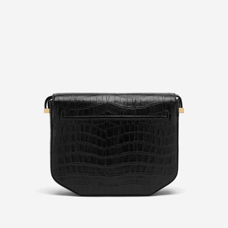 Demellier The London Crossbody Bags Black | USA 028456-OTQ