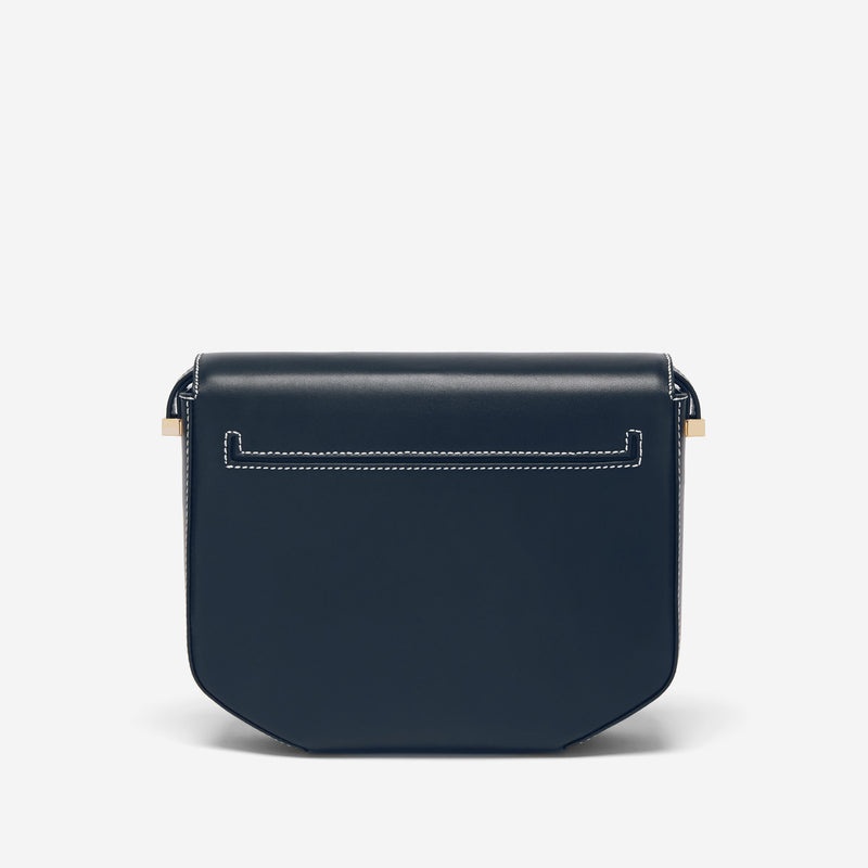 Demellier The London Crossbody Bags Navy | USA 819650-CPZ