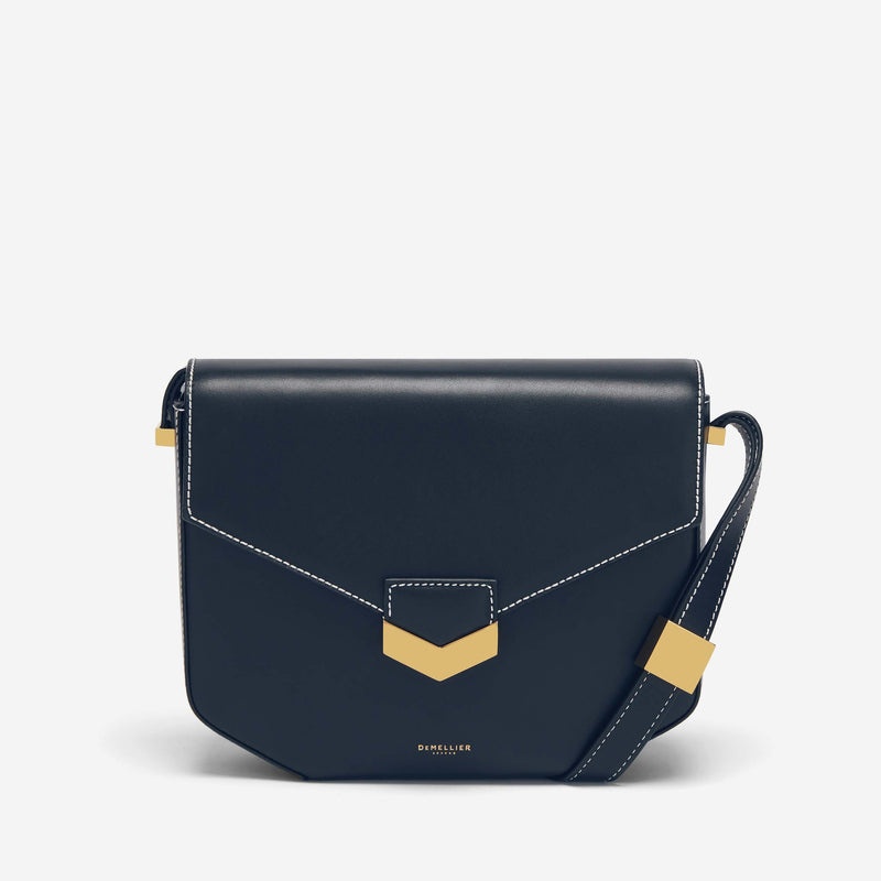 Demellier The London Crossbody Bags Navy | USA 819650-CPZ