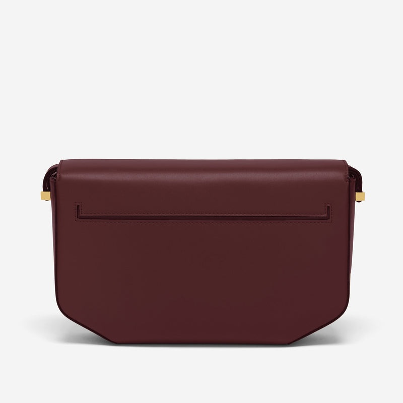 Demellier The Midi London Crossbody Bags Burgundy | USA 781263-XUW