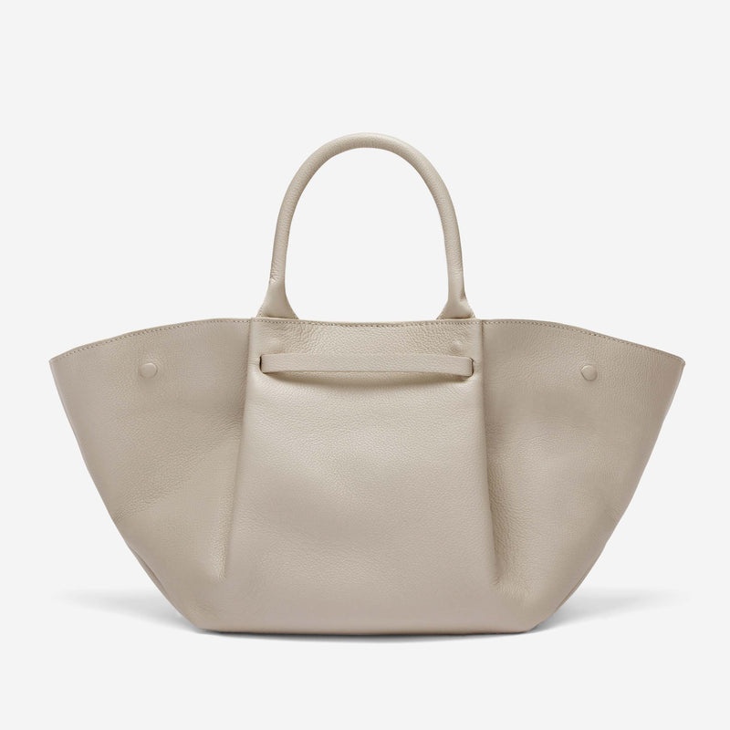 Demellier The Midi New York Tote Bags Beige | USA 123569-CVY