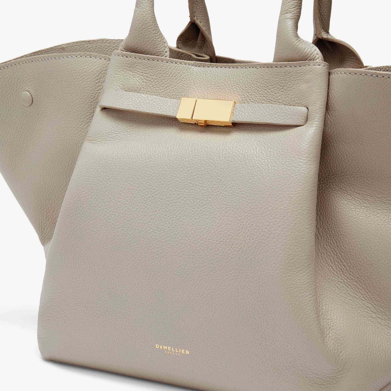 Demellier The Midi New York Tote Bags Beige | USA 123569-CVY