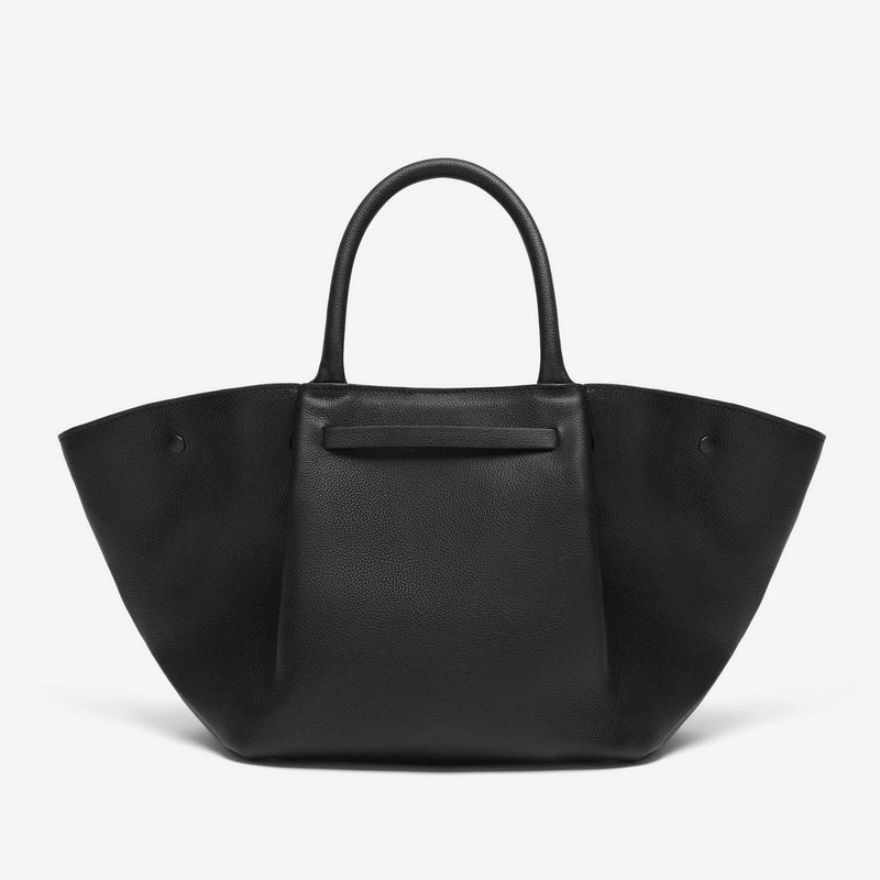 Demellier The Midi New York Tote Bags Black | USA 402178-DGV