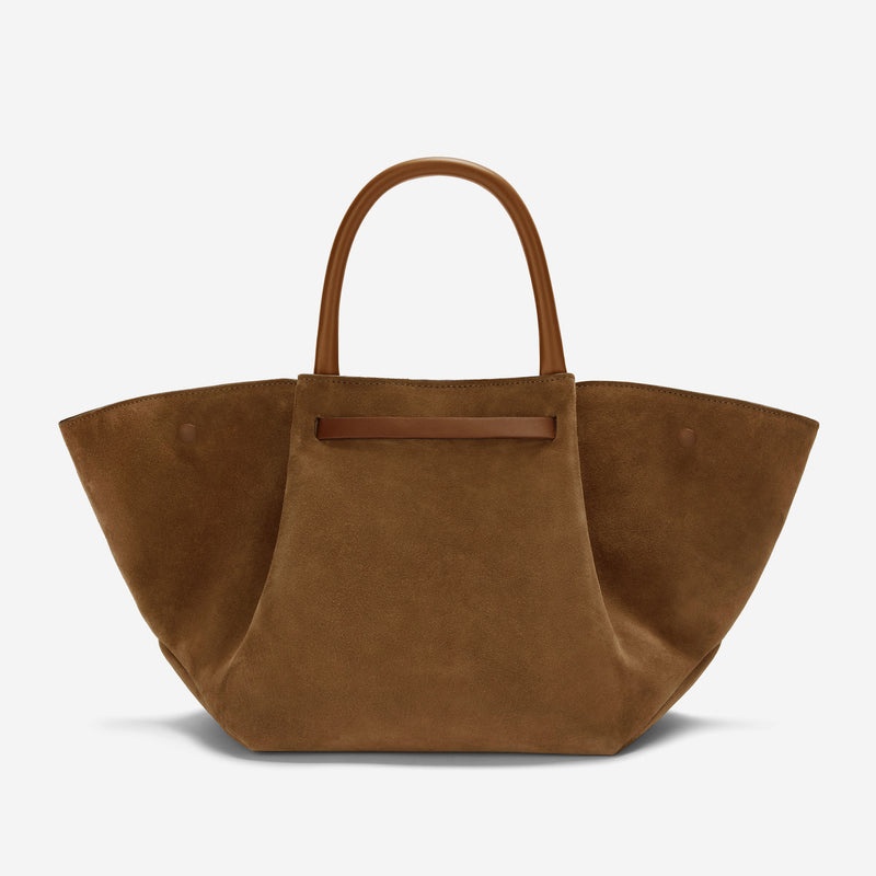 Demellier The Midi New York Tote Bags Brown | USA 205346-KUF