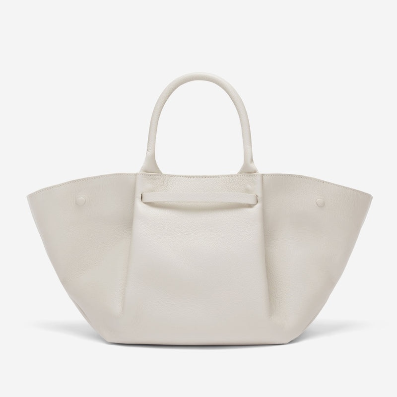 Demellier The Midi New York Tote Bags White | USA 174592-DMX