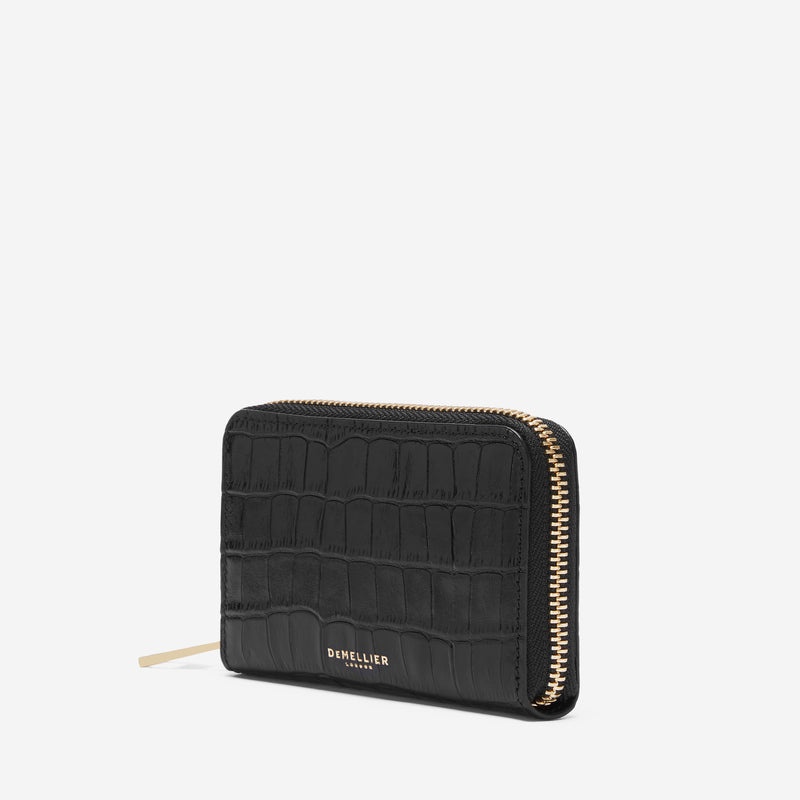 Demellier The Midi Skye Wallets Black | USA 395617-VNM