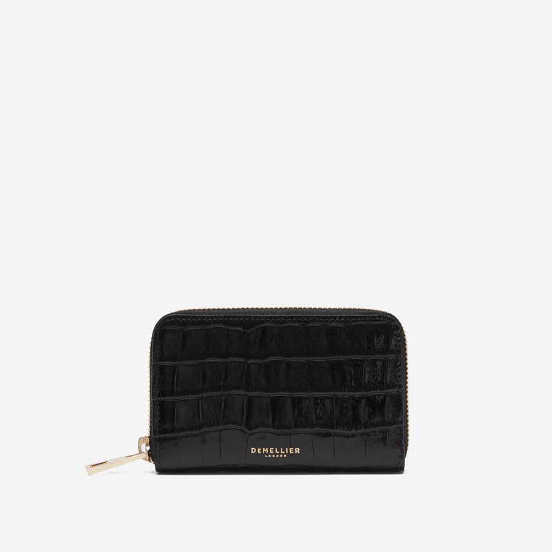 Demellier The Midi Skye Wallets Black | USA 395617-VNM