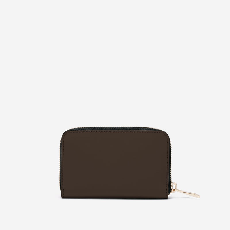 Demellier The Midi Skye Wallets Dark Brown | USA 826905-EIT