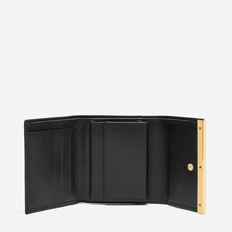 Demellier The Mini Marais Wallets Black | USA 472081-ANZ