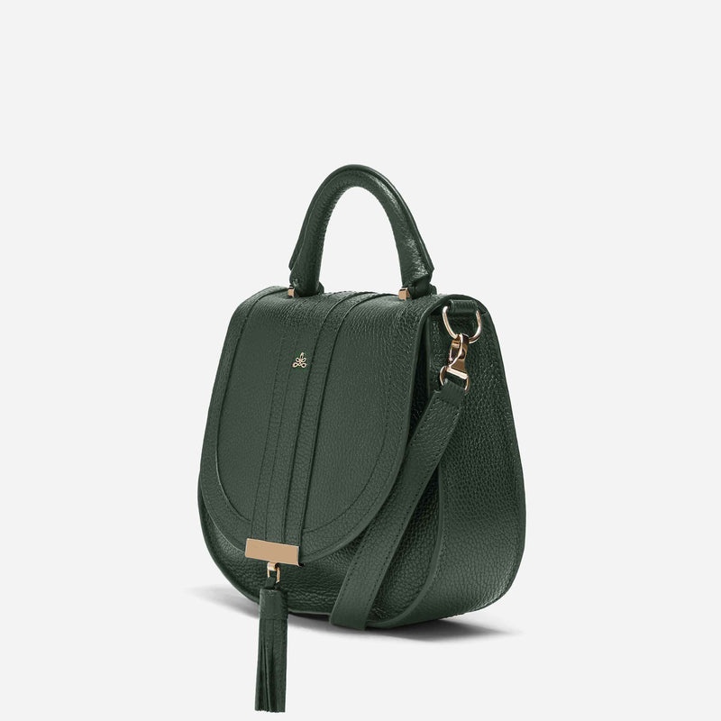 Demellier The Mini Venice Crossbody Bags Green | USA 835496-GPC