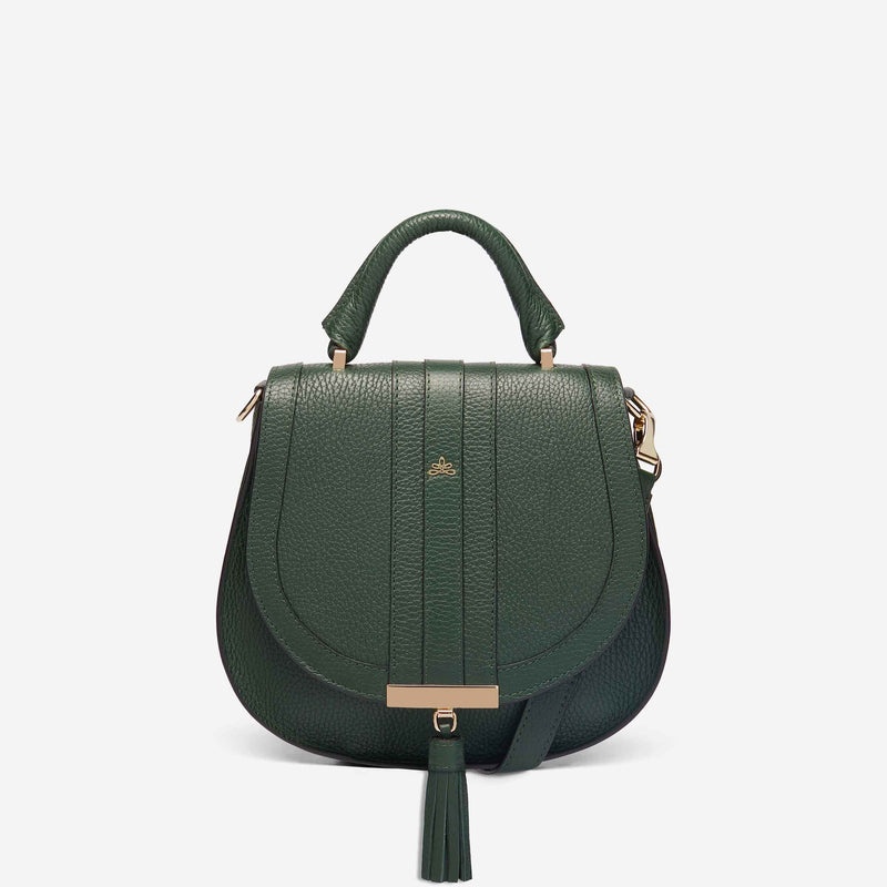 Demellier The Mini Venice Crossbody Bags Green | USA 835496-GPC