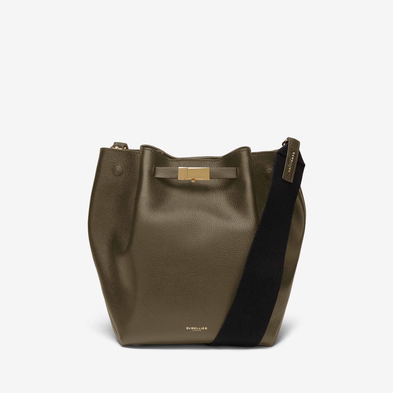 Demellier The New York Bucket Bags Olive | USA 479853-BSV