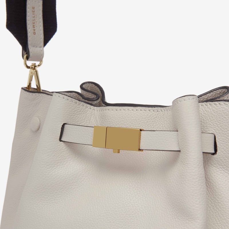 Demellier The New York Bucket Bags White | USA 519247-FUS