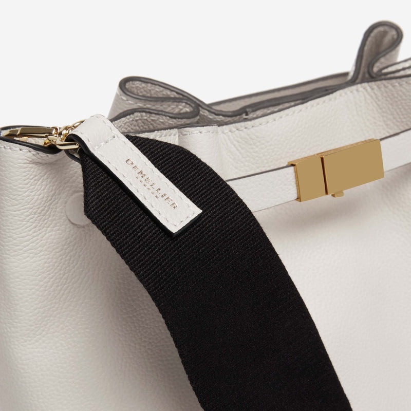 Demellier The New York Bucket Bags White | USA 519247-FUS