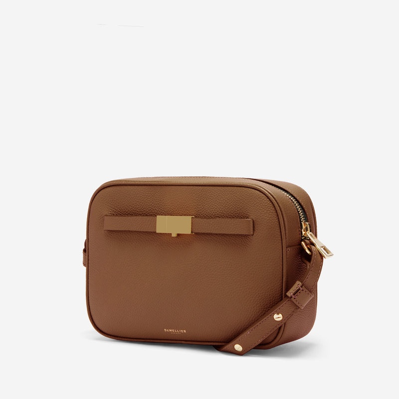 Demellier The New York Crossbody Bags Brown | USA 896340-OGK