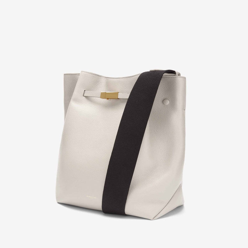 Demellier The New York Large Bucket Bags White | USA 079526-KNJ