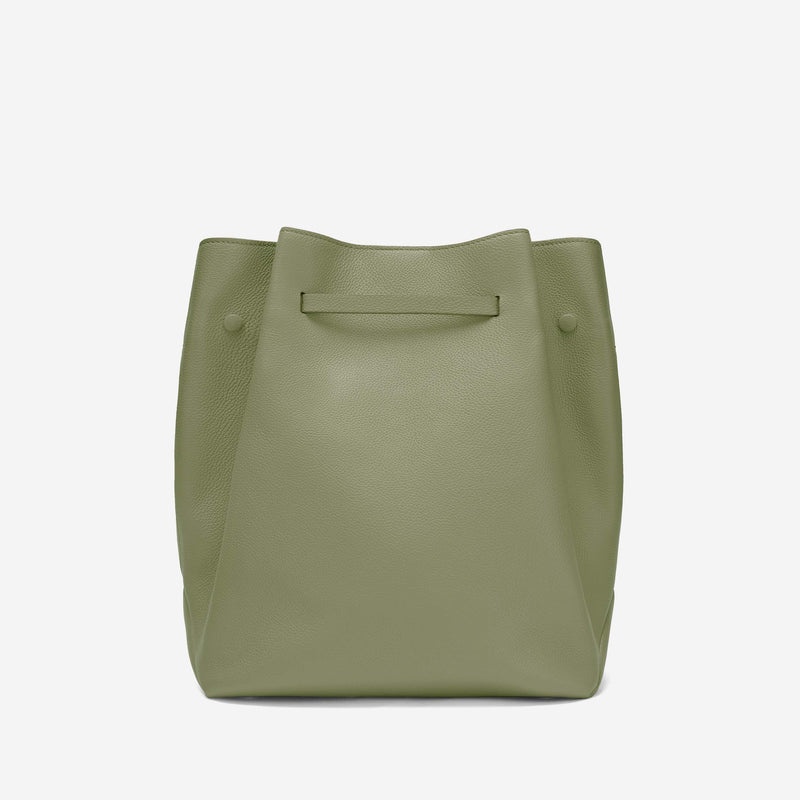 Demellier The New York Large Bucket Bags Khaki | USA 839056-XLB