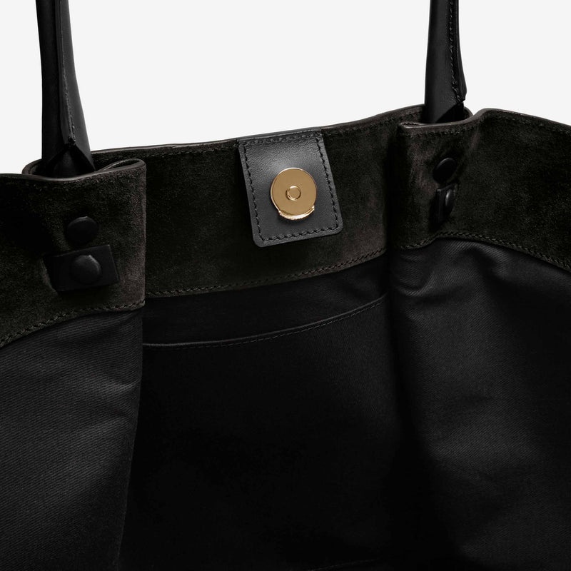 Demellier The New York Tote Bags Black | USA 091784-JVI