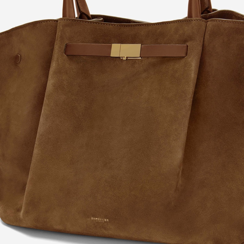 Demellier The New York Tote Bags Brown | USA 850364-HKO