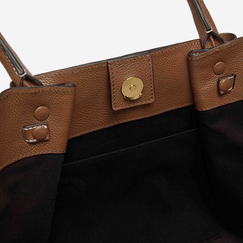 Demellier The New York Tote Bags Brown | USA 785394-UVC