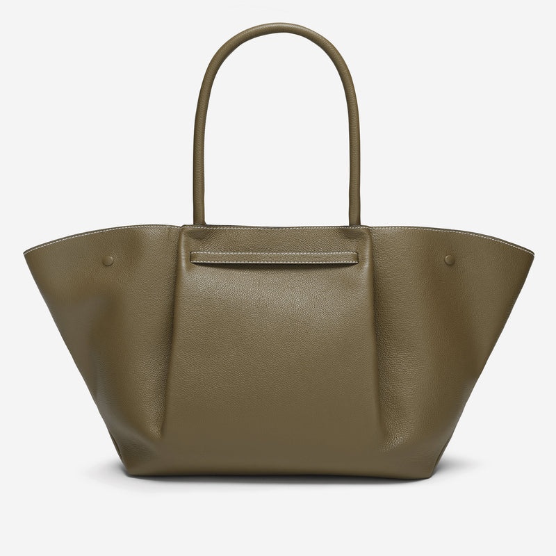 Demellier The New York Tote Bags Olive | USA 260849-YNT