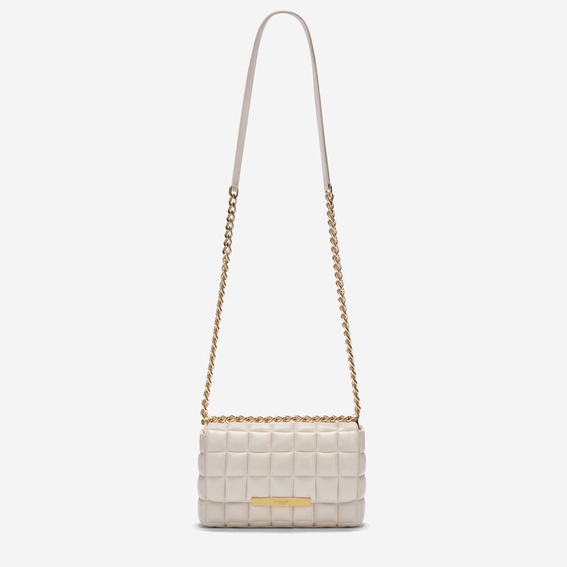 Demellier The Phoenix Crossbody Bags White | USA 164507-UNQ