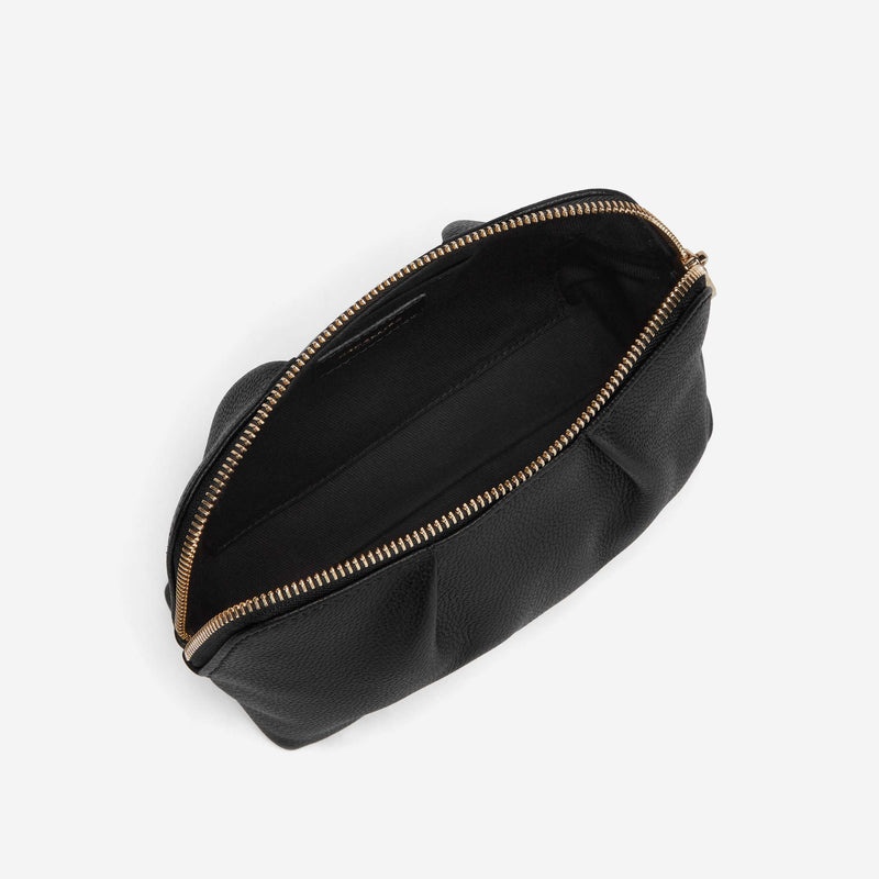 Demellier The Portofino Makeup Bags Black | USA 598743-BMQ