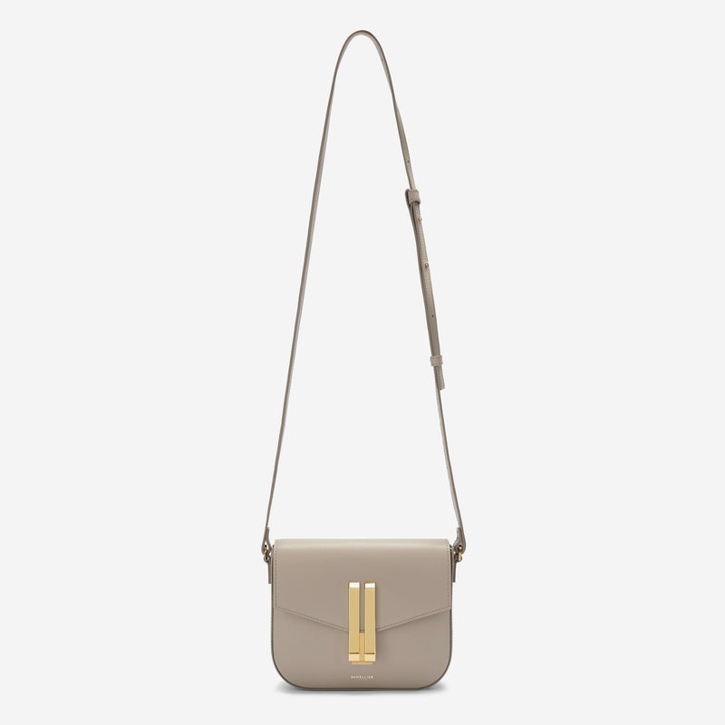 Demellier The Small Vancouver Crossbody Bags Beige | USA 107283-IJE