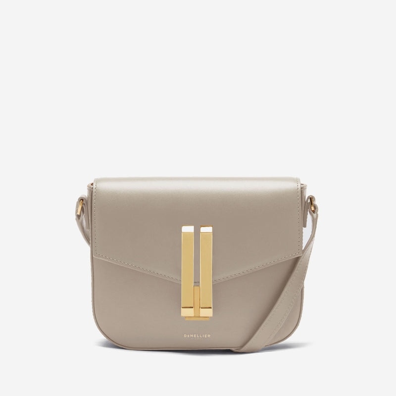 Demellier The Small Vancouver Crossbody Bags Beige | USA 107283-IJE