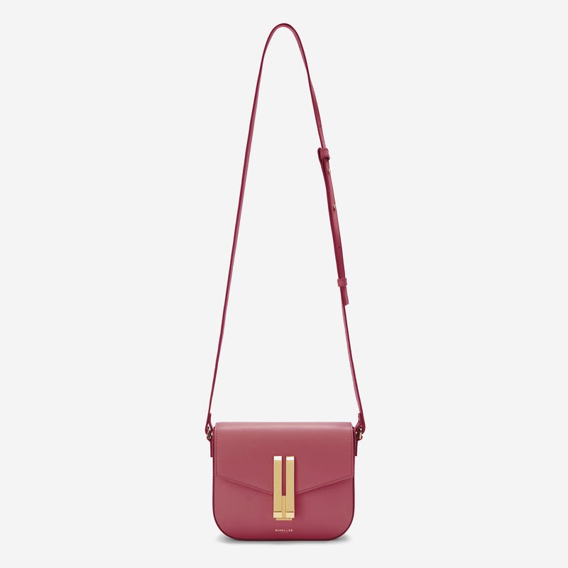 Demellier The Small Vancouver Crossbody Bags Rose | USA 025871-VFQ