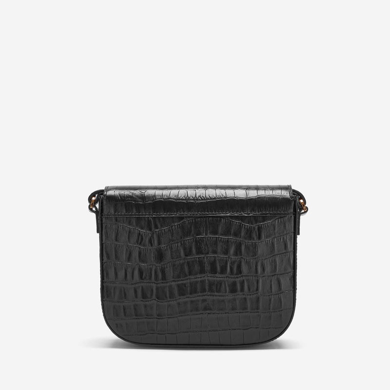 Demellier The Small Vancouver Crossbody Bags Black | USA 301642-FGV