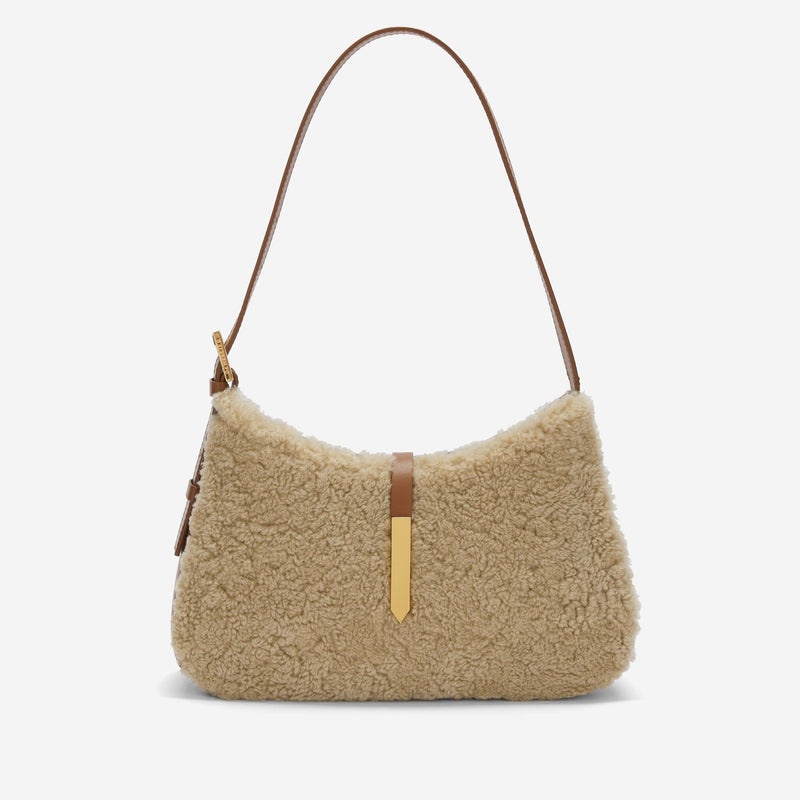 Demellier The Tokyo Shoulder Bags Beige | USA 928475-GYW