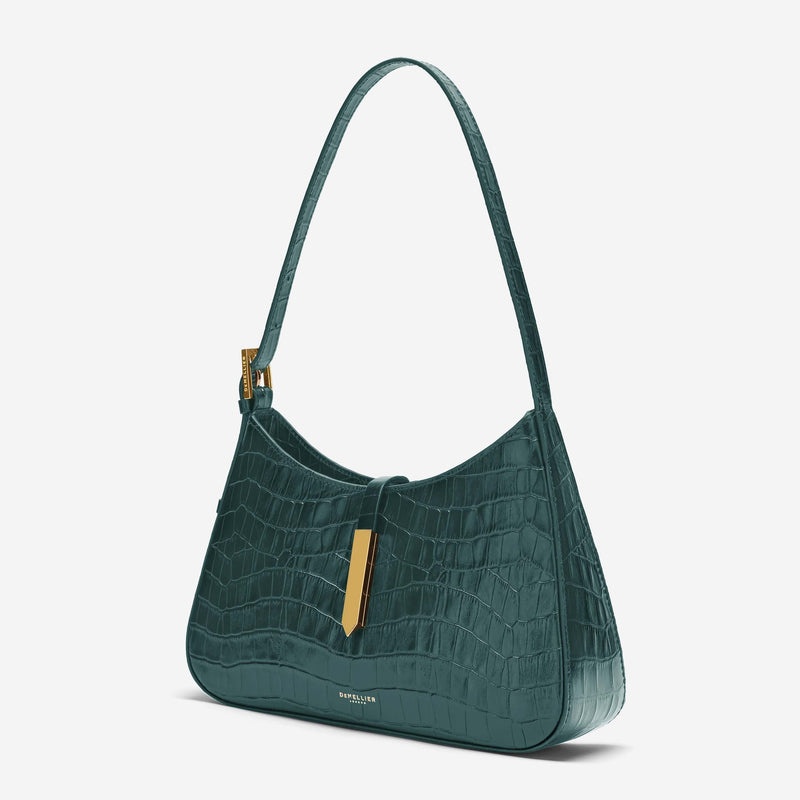 Demellier The Tokyo Shoulder Bags Green | USA 290145-VJX