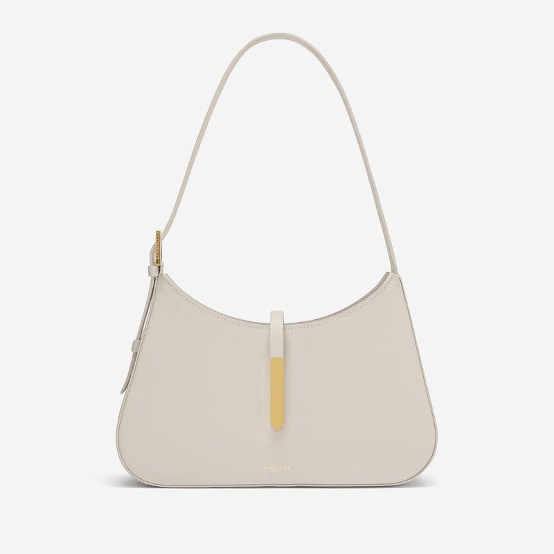 Demellier The Tokyo Shoulder Bags White | USA 461857-XPM